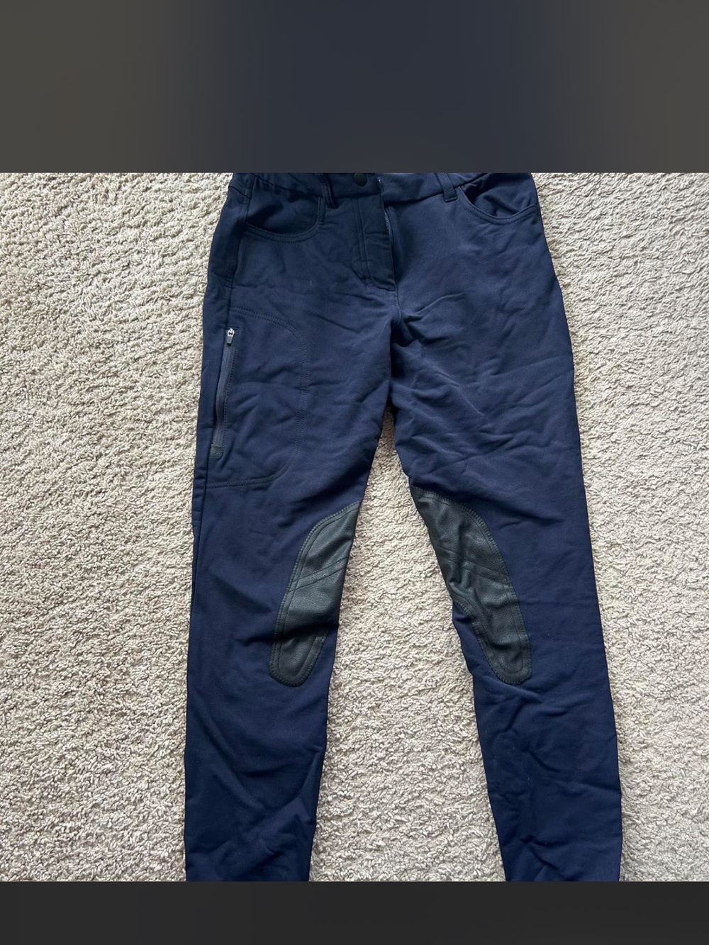 Navy Performance Riding Pants